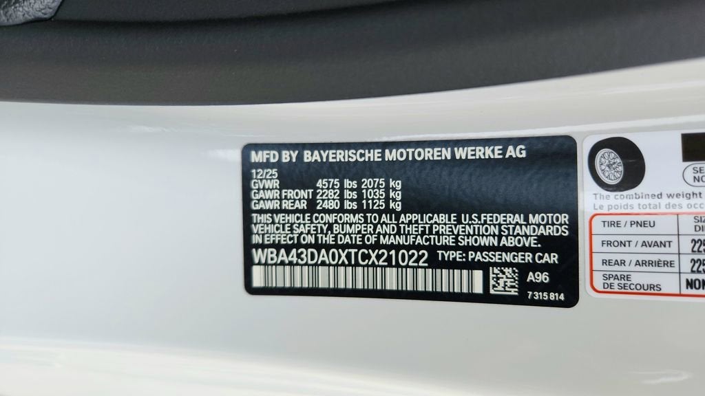 2026 BMW 4 Series 430i